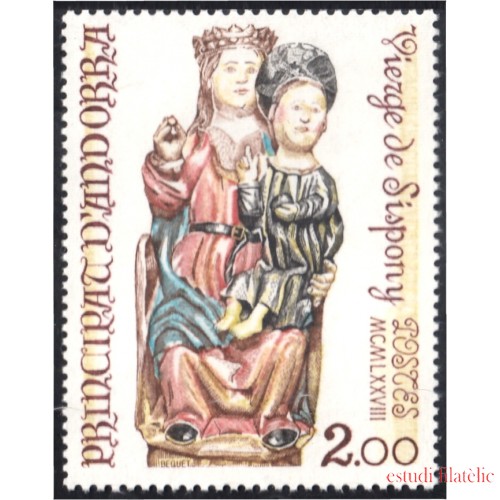 Andorra Francesa 271 1978 Virgen de Sispony MNH