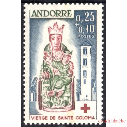 Andorra Francesa 172 1964 Virgen de Sta Coloma MNH