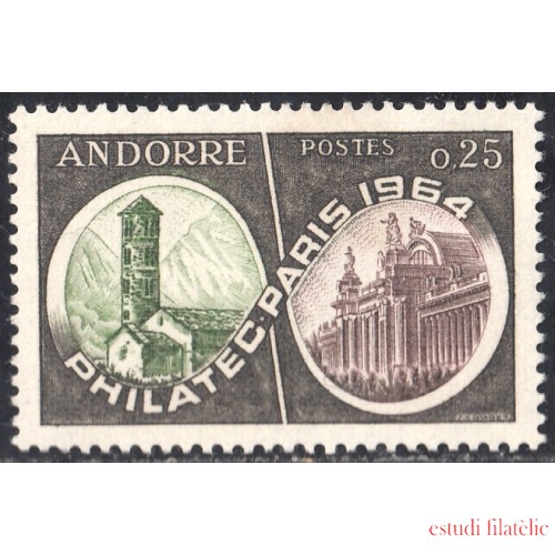 Andorra Francesa 171 1964 Philatec París MH