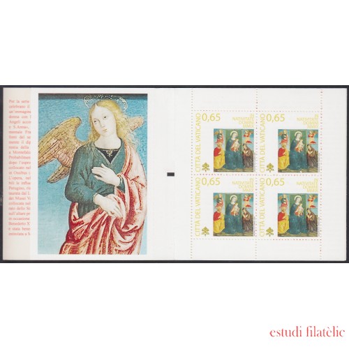 Vaticano 1513 2010 Navidad Christmas MNH Carnet