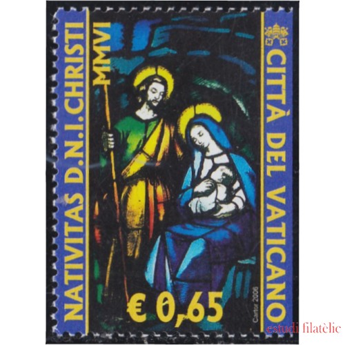 Vaticano 1422a 2006 Navidad Christmas MNH