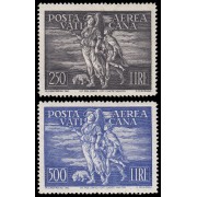 Vaticano Aéreo 16/17 1948 Toby y el Arcángel Rafael MNH