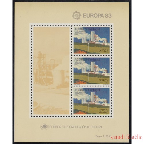 Azores HB 4 1983 Europa Exploración de la energía geotérmica MNH