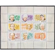 Rusia 6589/97 2001 Actores de Cine MNH