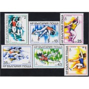 Bulgaria Bulgary 2477/82 1979 Juegos Olímpicos Moscú 1980  MNH