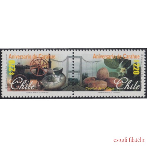 Chile 1535/36 2000 Aniversario de la ciudad de Carahue MNH