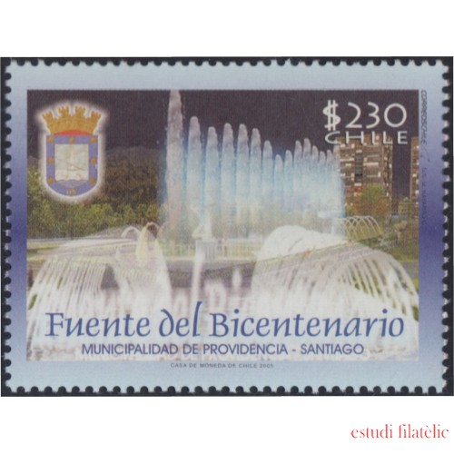 Chile 1693 2005 Fuente del Bicentenario MNH