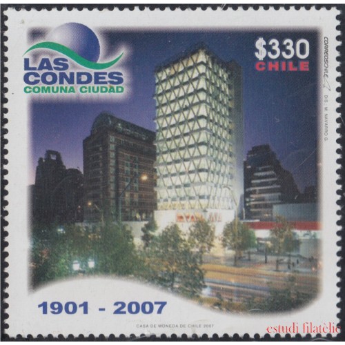 Chile 1747 2007 106 Años de la Comuna Las Condes MNH