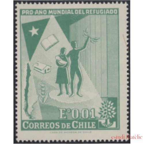 Chile 283 1960  Refugiados MNH