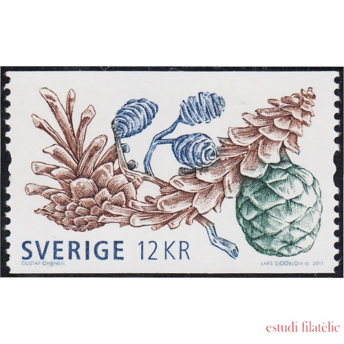 Suecia Sweden 2813 2011 Flora semillas MNH