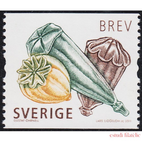 Suecia Sweden 2812 2011 Flora Piñas MNH