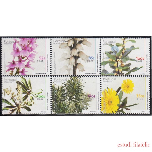 Portugal Madeira 212/17 2000 Plantas del bosque laurífero de Madeira MNH