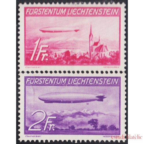 Liechtenstein A 15/16 1936 Zeppelines MH