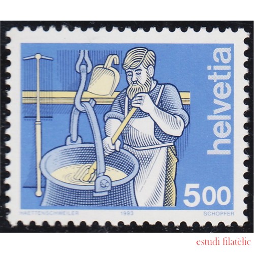 Suiza Switzerland 1434 1993 El hombre y su profesión MNH