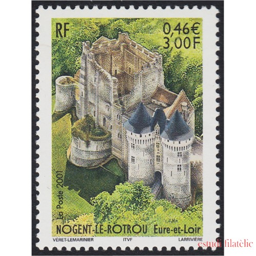 France Francia 3386 2001 Castillo MNH