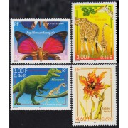 France Francia 3332/35 Naturaleza de Francia MNH