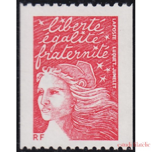 France Francia 3418 2001 Marianne de Luquet MNH