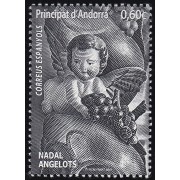 Andorra Española 491 2019 Navidad Ángeles MNH