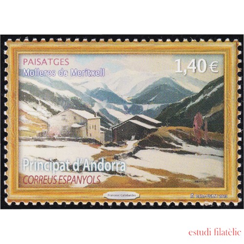 Andorra Española 488 2019 Paisaje Molleres de Meritxell MNH