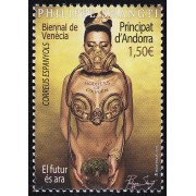 Andorra Española 487 2019 Bienal de Venecia MNH