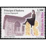 Andorra Española 481 2019 María Luisa de Riba MNH