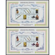 Honduras A- 1258/69 2005 Instrumentos de música típicos MNH