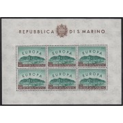 San Marino 523 1961 Minihojijta Europa MNH