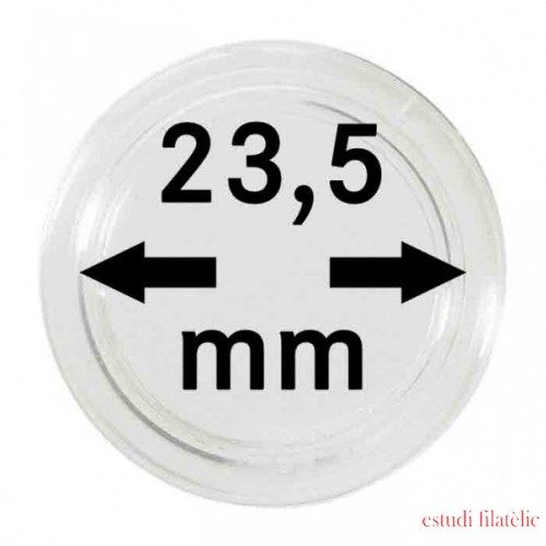 Lindner 2251235 Cápsulas 23,5 mm para bandejas pqte 100