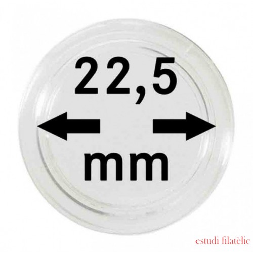 Lindner 2251225 Cápsulas 22,5 mm para bandejas pqte 100