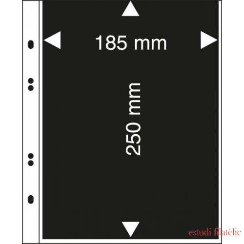 Lindner MU1405 Hojas Multi Collect con 1 bolsillo (185 x 250 mm)