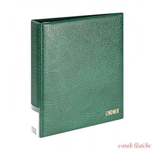 Lindner 3530-G Carpeta de anillas PUBLICA M, verde