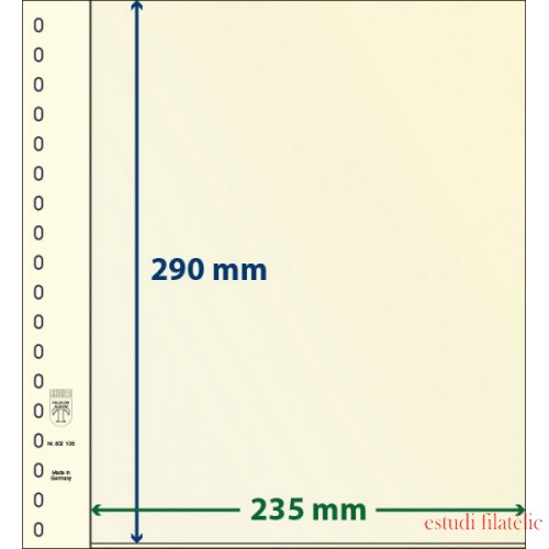 Lindner dT802106P Hojas T-Blanko Creaciones Personales Altura: 290 x 235 mm pqte 5