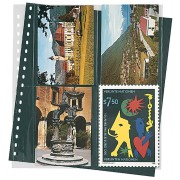 Lindner 829P Hojas Transparentes para postales