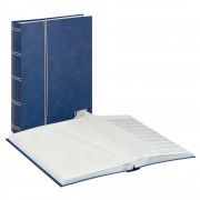 Lindner 1162-B Clasificador estándar 230 x 305 mm, 48 páginas, azul