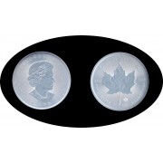 Canadá Canada 2020 1 onza Plata Silver 5 $ Maple Leaf
