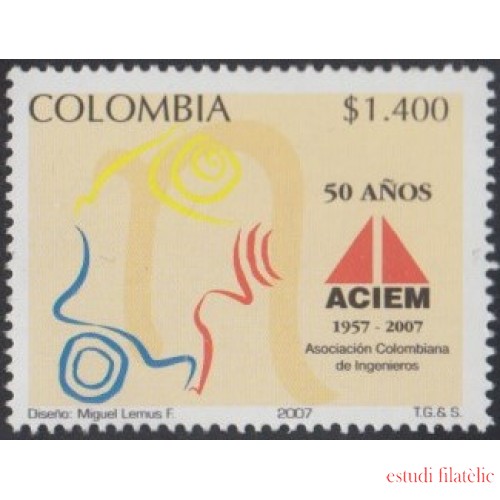 Colombia 1415 2007 500 Años de ACIEM MNH