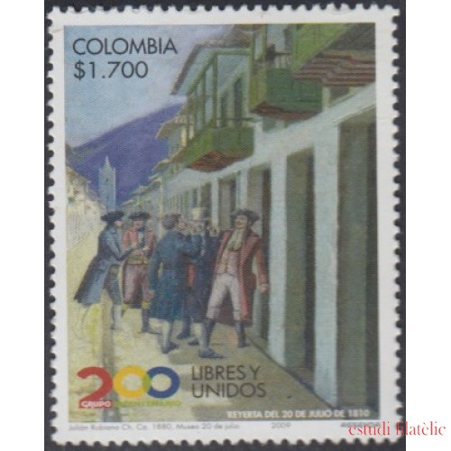 Colombia 1476 2009 Grupo del Bicentenario de la Independencia MNH