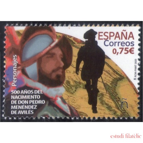 España Spain 5382 2020 Don Pedro Menéndez de Avilés MNH