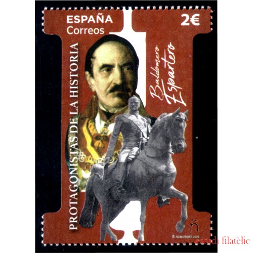 España Spain 5422 2020 Protagonistas de la Historia Baldomero Espartero MNH