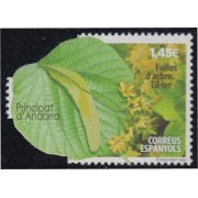 Andorra Española 500 2020 Hoja de árbol Tiller MNH