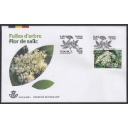 Andorra Española 515 2021 Flor de Saüc SPD Sobre Primer día