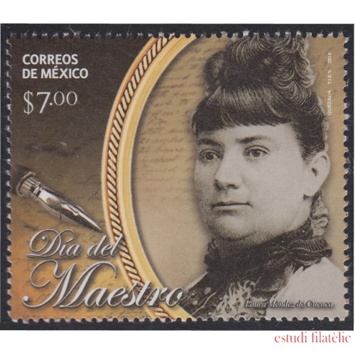 México 2828 2014 Día del maestro  MNH