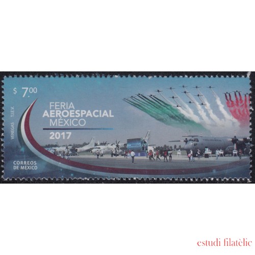 México 3038 2017 Salón de la Aeronáutica de México MNH