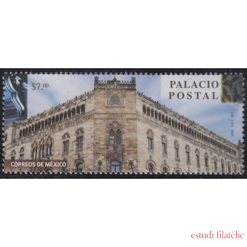 México 3031 2017 Palacio Postal MNH