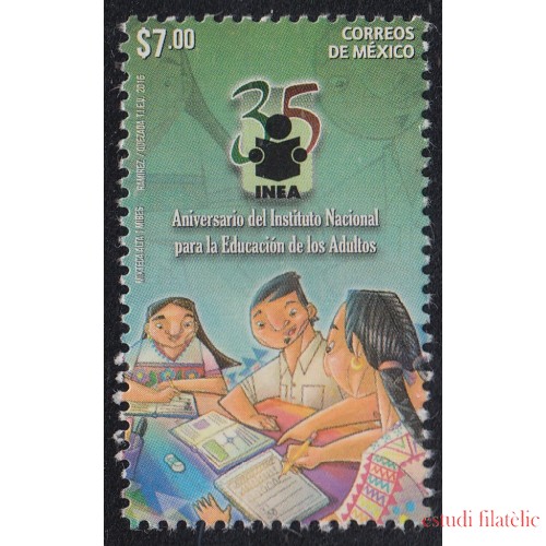 México 3003 2016 30º Aniversario del Instituto Nacional para la educación de Adultos MNH