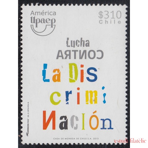 Chile 2031 2013 Lucha contra la discriminación MNH