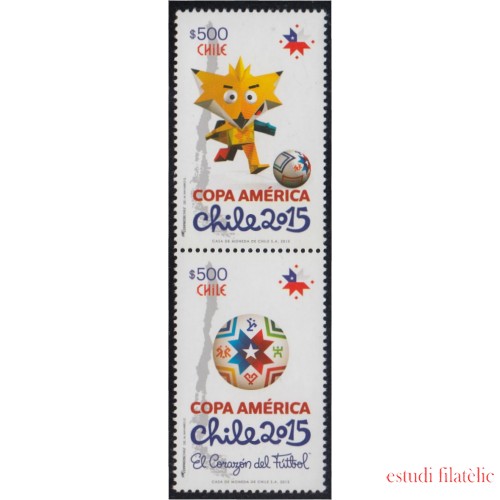 Chile 2073/74 2015 Copa América MNH