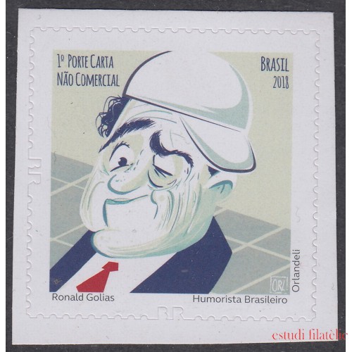 Brasil Brazil 3720 2018 Ronal Golias Humorista MNH