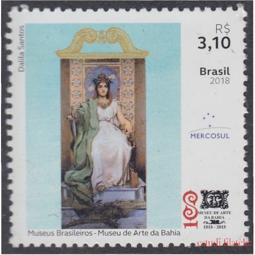 Brasil Brazil 3719 2018 Museo de arte de Bahía MNH