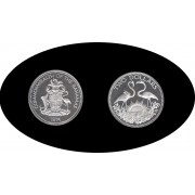 Bahamas 1974 30,92 gr 2 Dólares Elizabeth II
